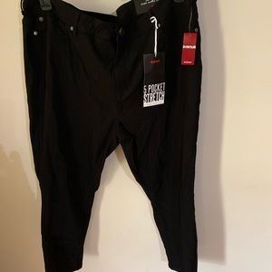 Avenue Black Skinny Jeans